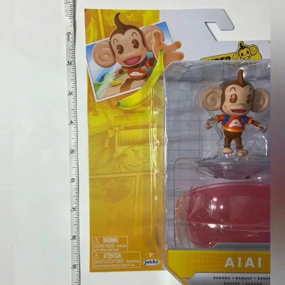 Super Monkey Ball - Aiai Figure w/ Banana - BNIB ๐๐ - Picture 4 of 5